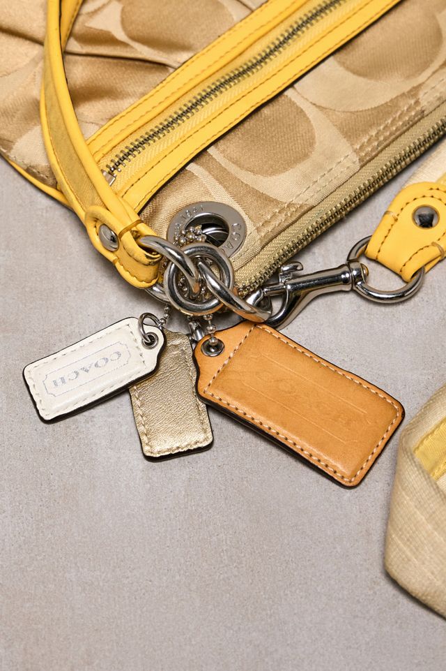 Urban Renewal One-Of-A-Kind Coach Brown Monogram Bag #1