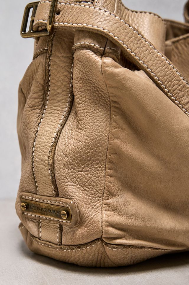 Urban Renewal One-Of-A-Kind Burberry Beige Leather handbag #1