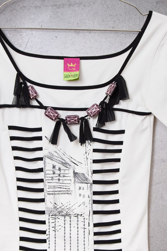Urban Renewal One-Of-A-Kind Save The Queen Coquette Top #1