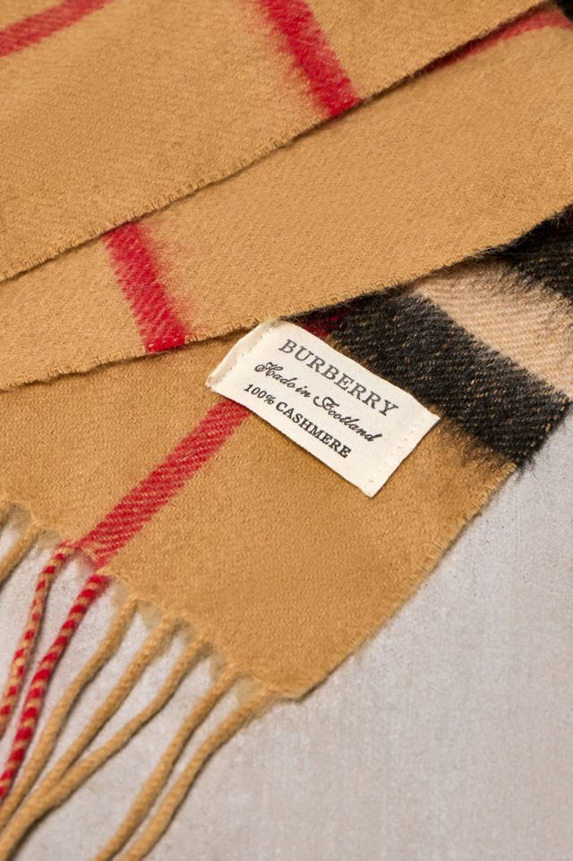 Urban Renewal One-Of-A-Kind Burberry Check Scarf #1