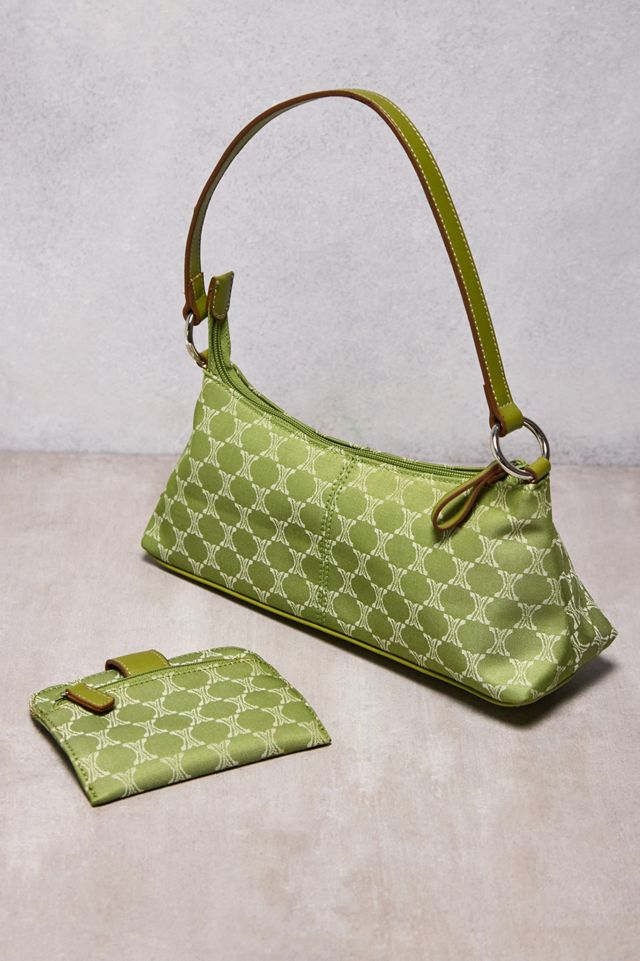 Sac à Main Pochette Nine West Vert Clair - Petite Taille Avec Compartiments