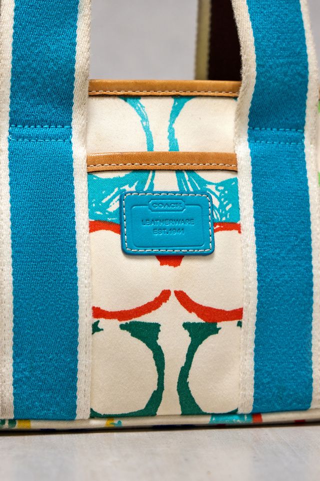 Urban Renewal One-Of-A-Kind Coach Rainbow Bag | Urban Outfitters UK