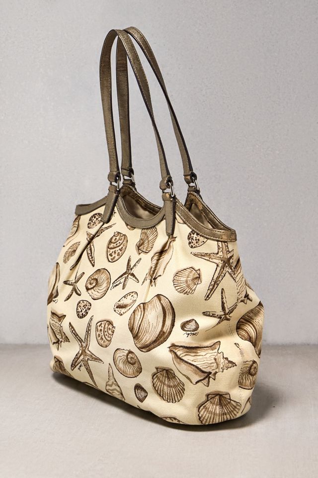 Urban Renewal One-Of-A-Kind Coach Shell Print Bag | Urban Outfitters UK