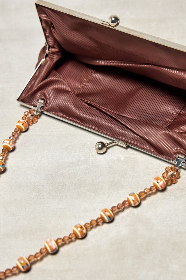 Urban Renewal One-Of-A-Kind Pixie Collective Brown Embroidered Bag #2