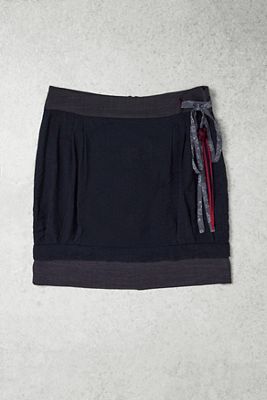 Urban Renewal One-Of-A-Kind Pixie Collective Cop Copine Pencil Skirt