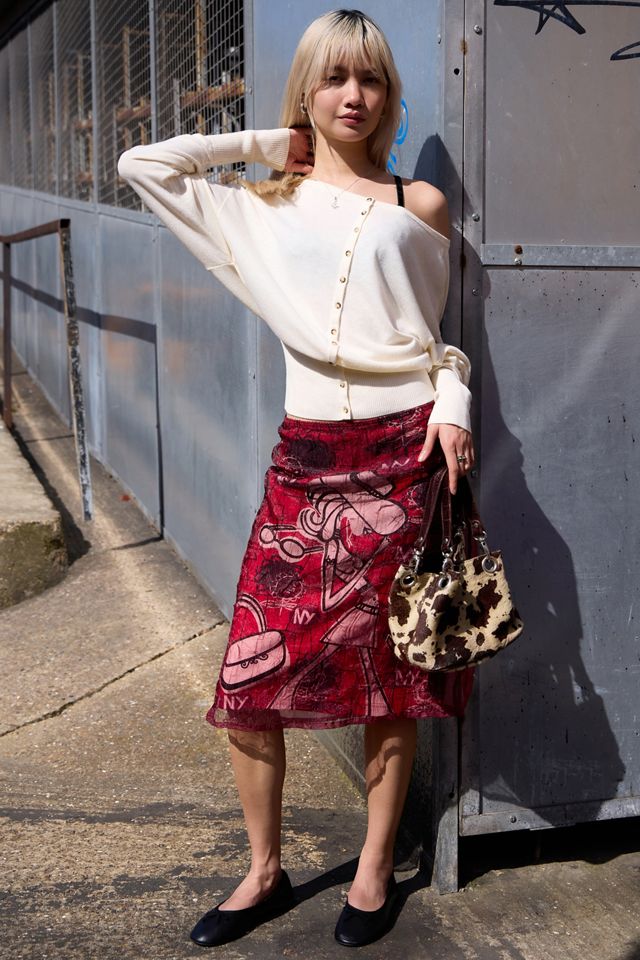 Urban Renewal One-Of-A-Kind Pixie Collective Custo Barcelona Skirt #1