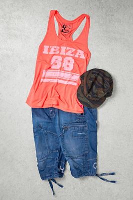 Urban Renewal One-Of-A-Kind Paul's Boutique Ibiza Tank Top