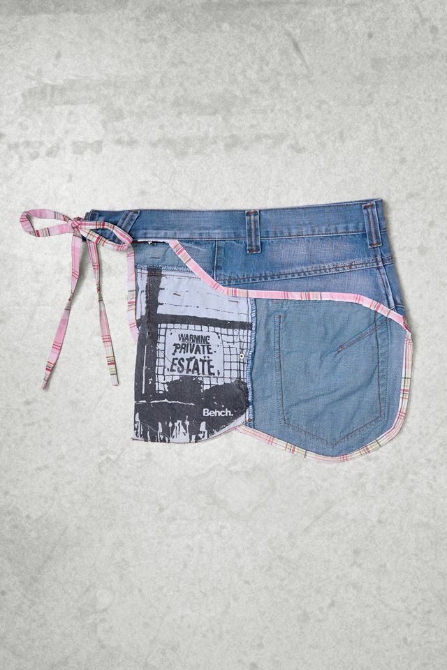 Urban Renewal One-Of-A-Kind x Dearloved Rework Bench Denim Belt Bag #3