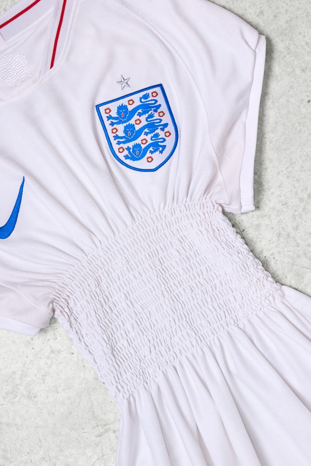 Urban Renewal One-Of-A-Kind x Dearloved Rework England Ruched Football T-Shirt #1