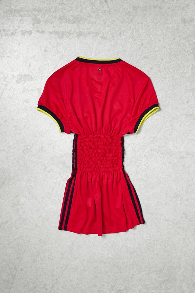 Urban Renewal One-Of-A-Kind x Dearloved Rework Belgium Ruched Football T-Shirt #2