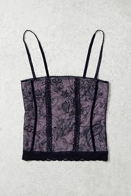 One-Of-A-Kind x Pixie Collective Whimsy Goth Pink Lace Overlay Cami