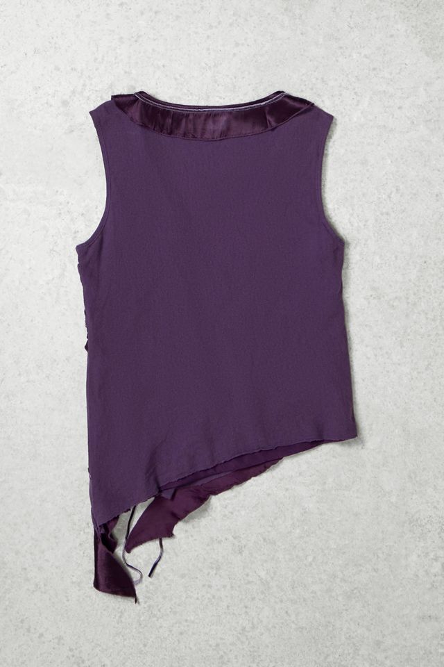 One-Of-A-Kind x Pixie Collective Whimsy Goth Purple Asymmetric Top #2