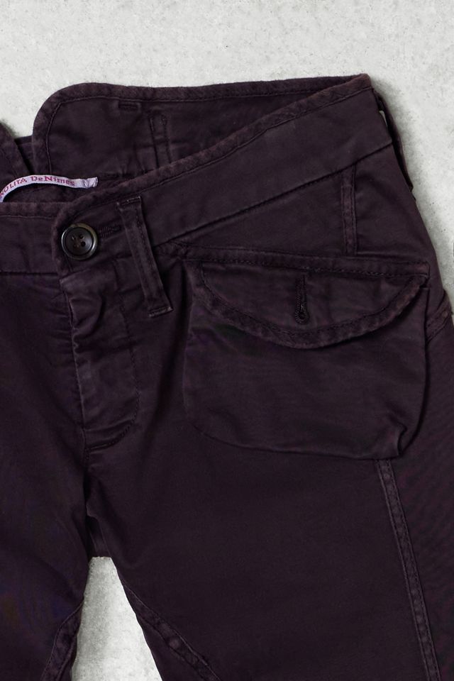One-Of-A-Kind x Pixie Collective Whimsy Goth Nolita Denimes Brown Skinny Trousers #1