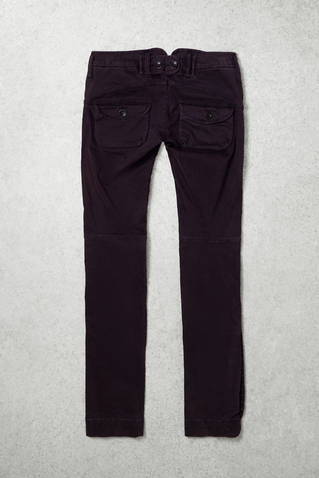 One-Of-A-Kind x Pixie Collective Whimsy Goth Nolita Denimes Brown Skinny Trousers #2