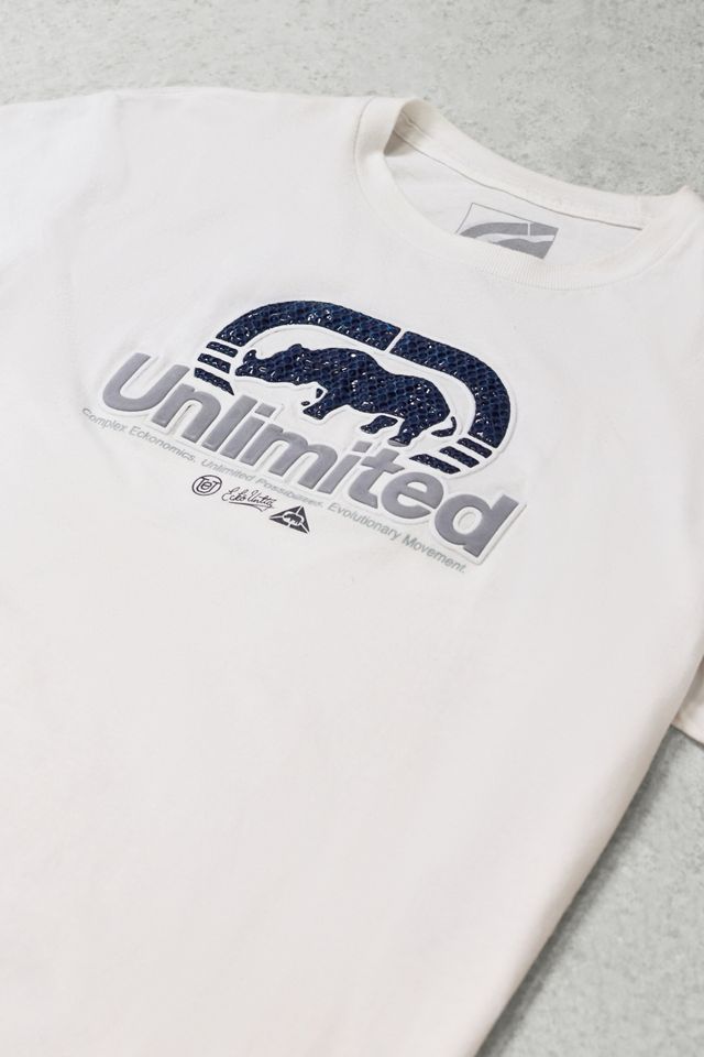 One-Of-A-Kind Ecko White Graphic Tee #1