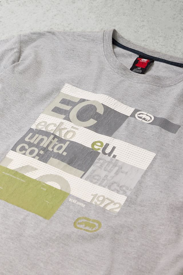 One-Of-A-Kind Ecko Grey Graphic Tee #1