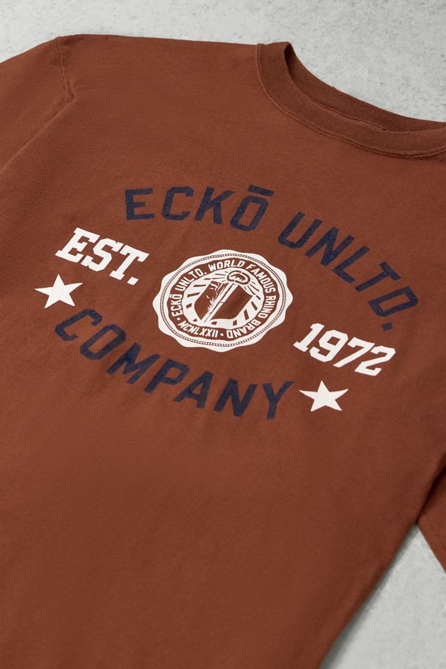 One-Of-A-Kind Ecko Brown Graphic Tee #1