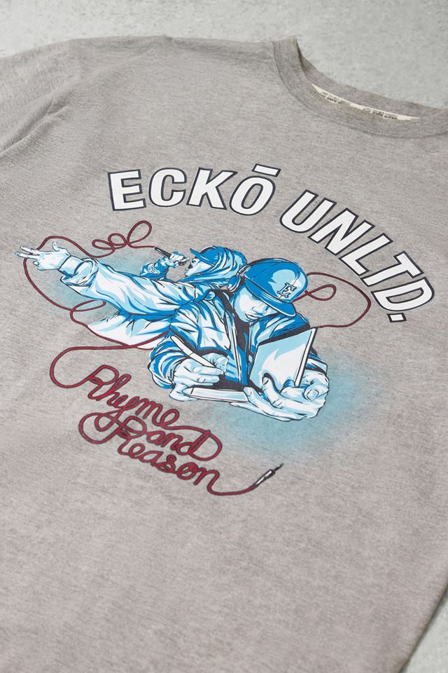 One-Of-A-Kind Ecko Grey Graphic Tee #1