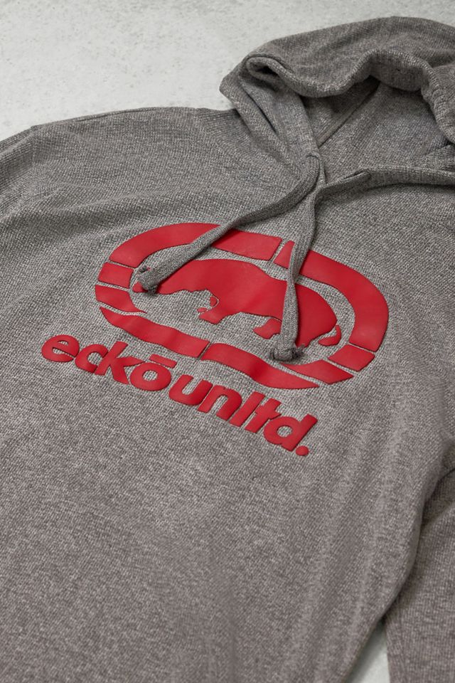 One-Of-A-Kind Ecko Grey Graphic Hoodie #1