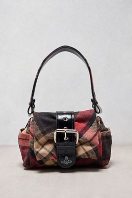 One-Of-A-Kind Y2K Designer Vivienne Westwood Tartan Mini Shoulder Bag