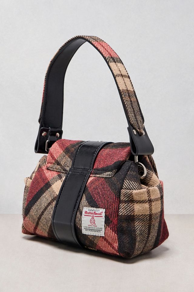 One-Of-A-Kind Y2K Designer Vivienne Westwood Tartan Mini Shoulder Bag #2
