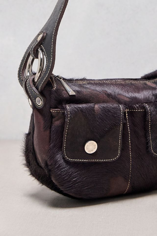 One-Of-A-Kind Y2K Designer Giovanni Cowhide Shoulder Bag #1