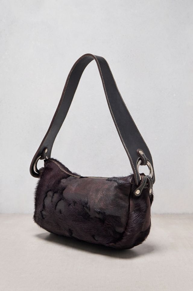 One-Of-A-Kind Y2K Designer Giovanni Cowhide Shoulder Bag #2