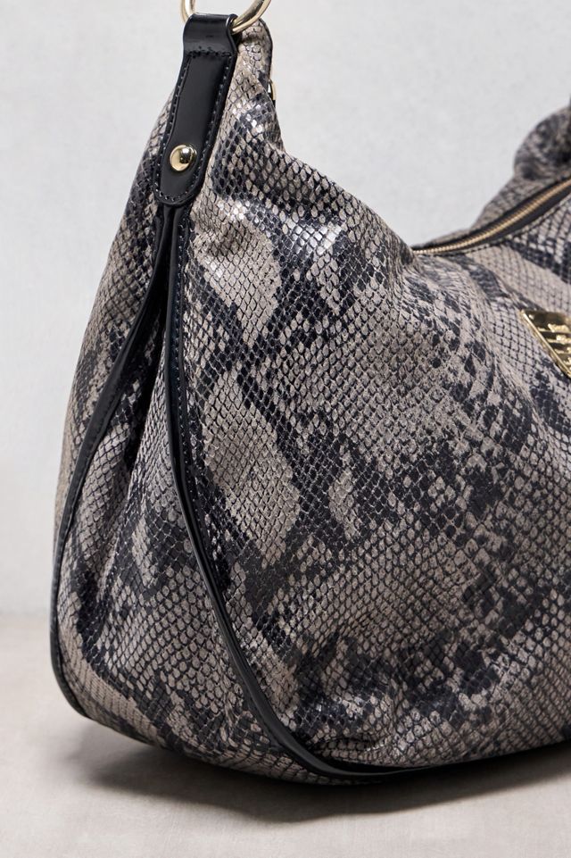 One-Of-A-Kind Y2K Designer Cavalli Snake Print Hobo Bag #1
