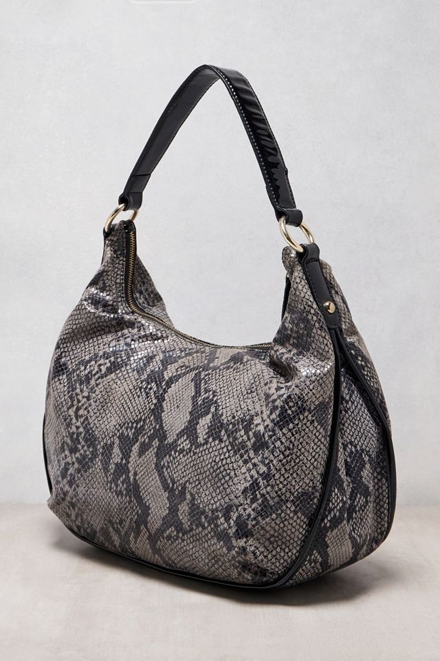One-Of-A-Kind Y2K Designer Cavalli Snake Print Hobo Bag #2