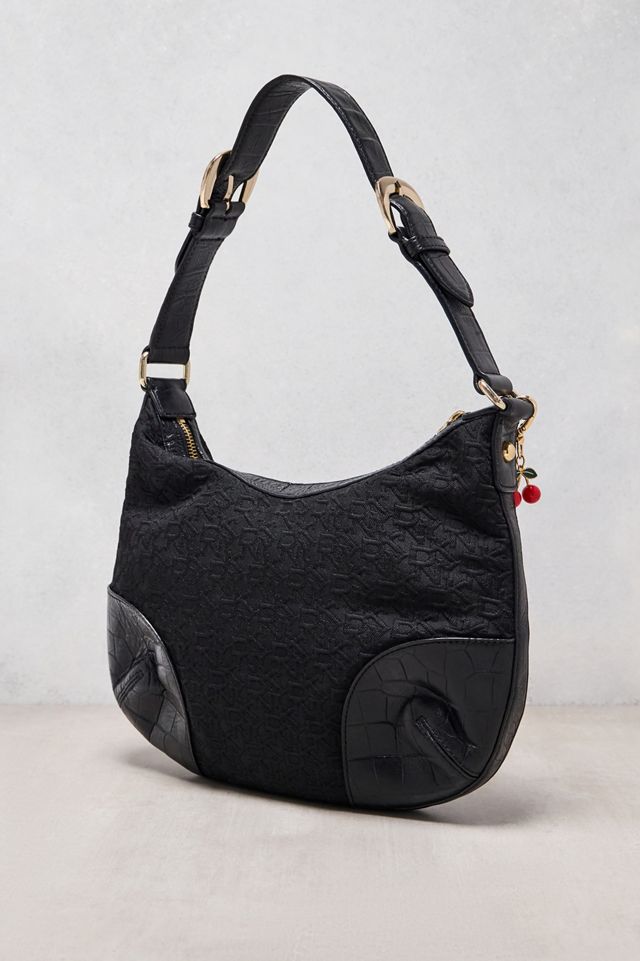 One-Of-A-Kind Y2K Designer DKNY Monogram Shoulder Bag #2