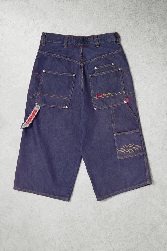 One-Of-A-Kind Ecko Dark Denim Cargo Jorts #2