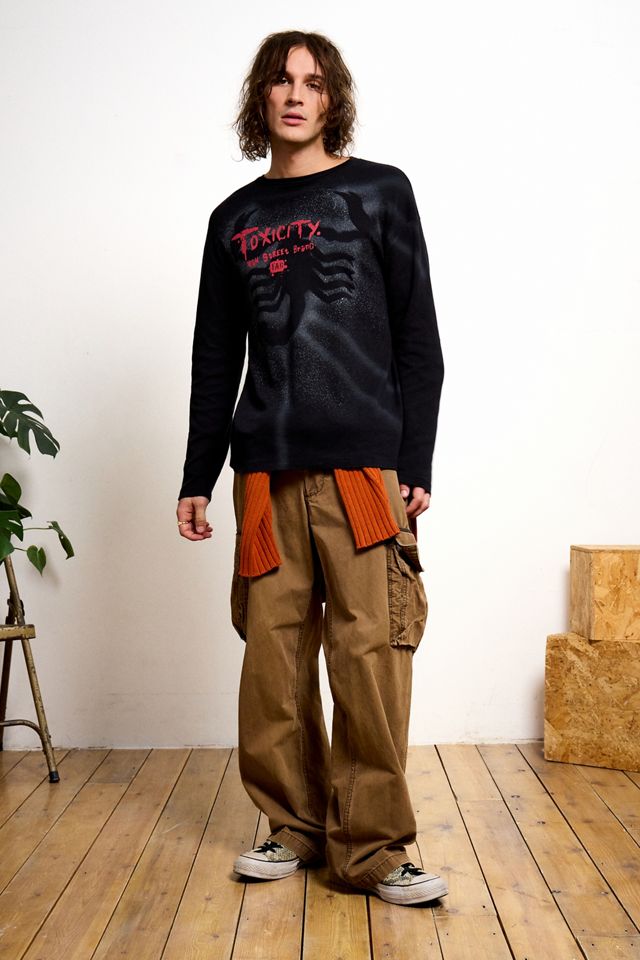 One-Of-A-Kind x Pixie Collective Black Scorpion Long Sleeve Graphic Tee #1