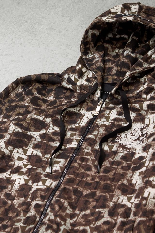 One-Of-A-Kind x Pixie Collective John Richmond Leopard Print Bomber Jacket #3