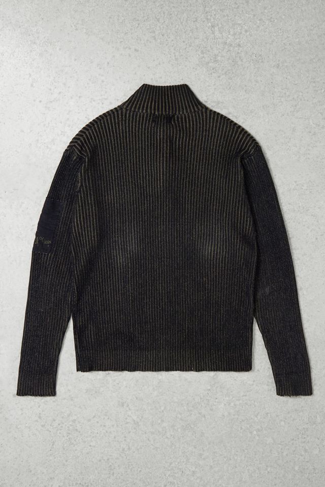 One-Of-A-Kind x Pixie Collective Ribbed Quarter-Zip Knit Jumper #4