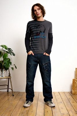 One-Of-A-Kind x Pixie Collective Pierre Cardin Baggy Carpenter Jeans
