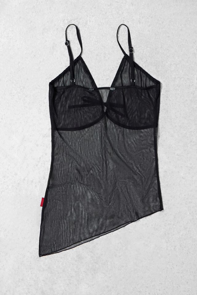 One-Of-A-Kind x Pixie Collective Blind Date Black Asymmetric Cami #2