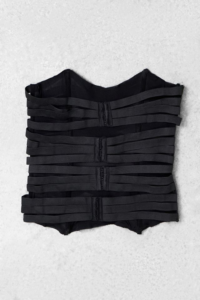One-Of-A-Kind Ann Summers Black Bandage Corset #2