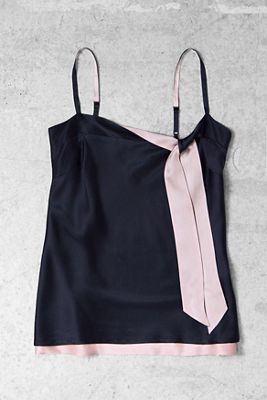 One-Of-A-Kind x Pixie Collective Reversible Knot Detail Satin Cami