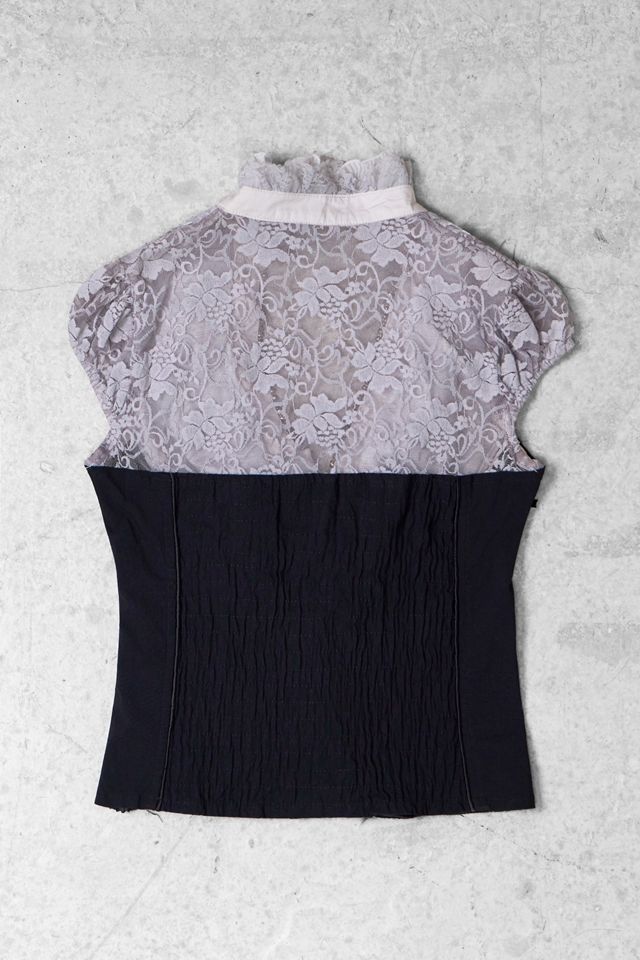 One-Of-A-Kind x Pixie Collective Luxe Collection Ruffle Lace Corset Top #2