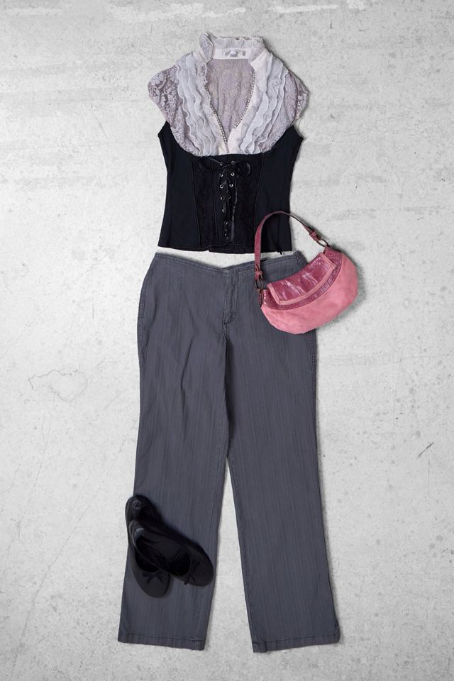 One-Of-A-Kind x Pixie Collective Luxe Collection Ruffle Lace Corset Top #3