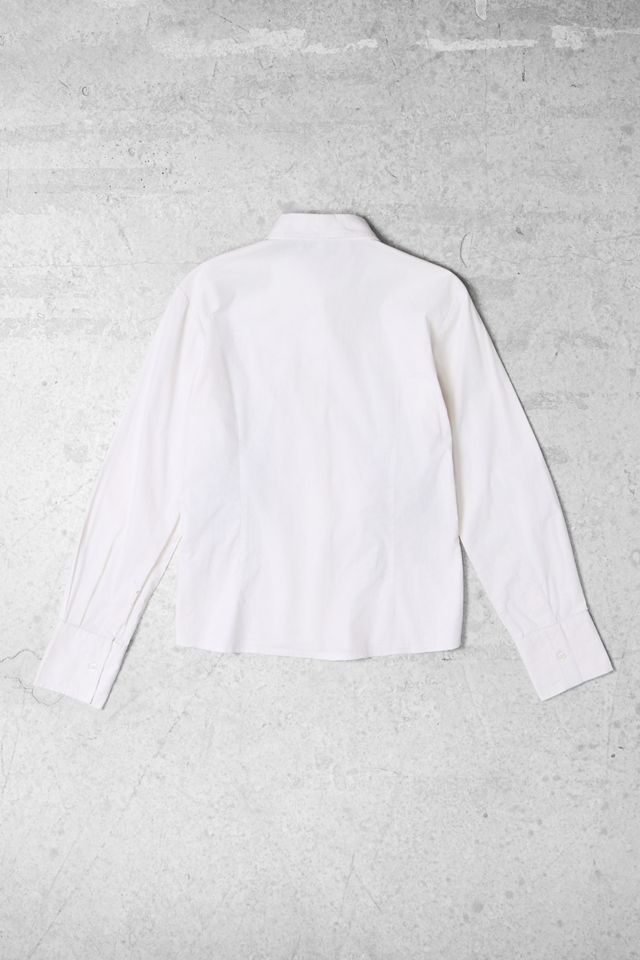 One-Of-A-Kind x Pixie Collective MULTIPLES White Rosette Shirt #3