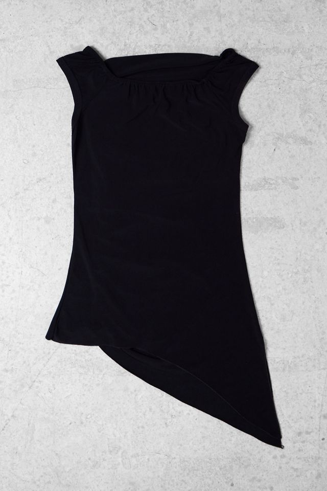 One-Of-A-Kind x Pixie Collective Black Asymmetric Buckle Top #2