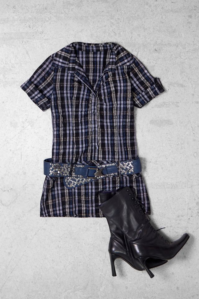 One-Of-A-Kind x Pixie Collective Plaid Mini Dress #3