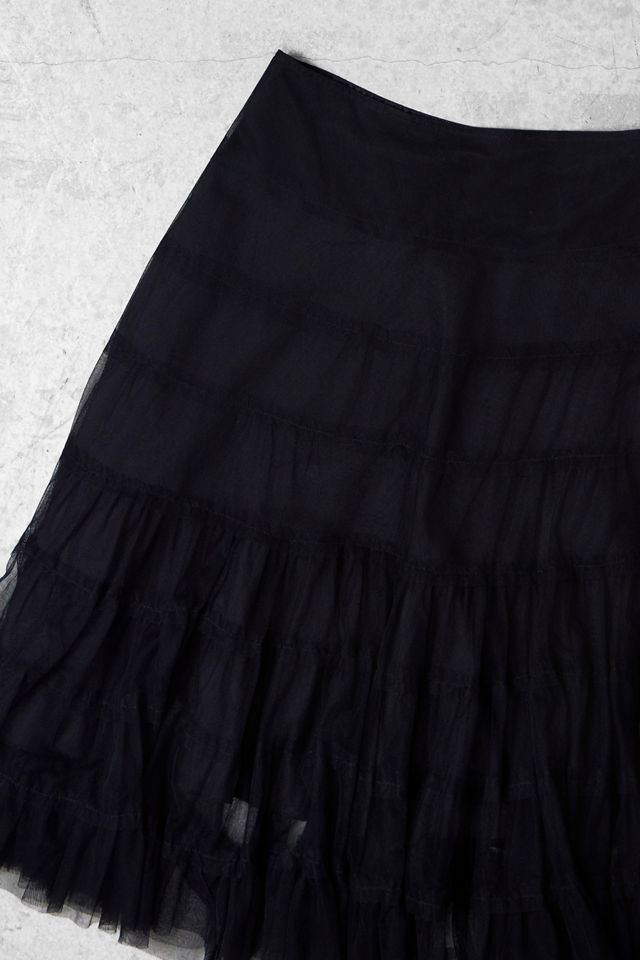 One-Of-A-Kind x Pixie Collective Tulle Tiered Midi Skirt #2