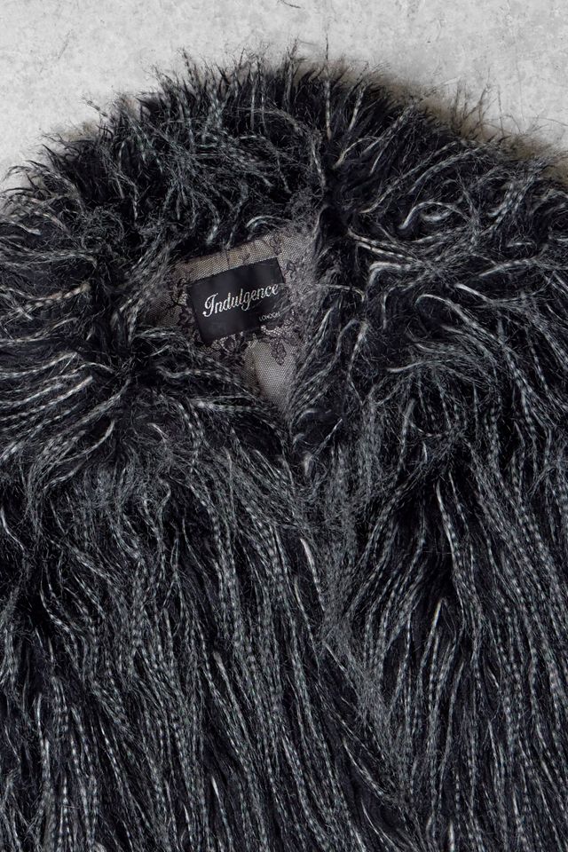 One-Of-A-Kind x Pixie Collective INDULGENCE Shaggy Faux Fur Coat #2