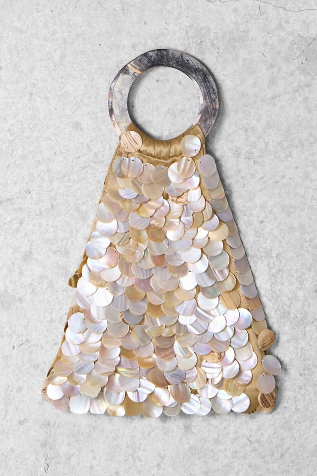 One-Of-A-Kind x Pixie Collective Beaded Shell Bag #3