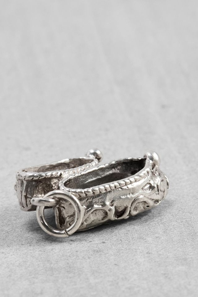 One-Of-A-Kind x Fifi's Closet Antique Sterling Silver Ballet Slippers Charm   #1