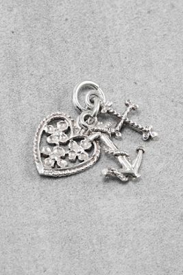 One-Of-A-Kind x Fifi's Closet Vintage Sterling Silver Love Hope & Anchor Charm 