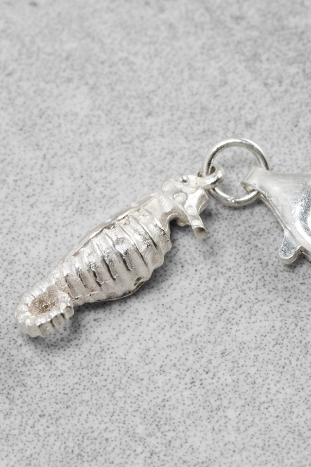 One-of-A-Kind x Fifi's Closet Vintage Sterling Silver Seahorse Lobster Clip Charm #1
