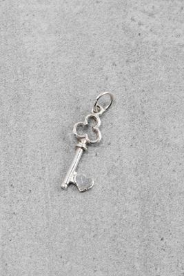 One-Of-A-Kind x Fifi's Closet Vintage Sterling Silver Heart Key Charm